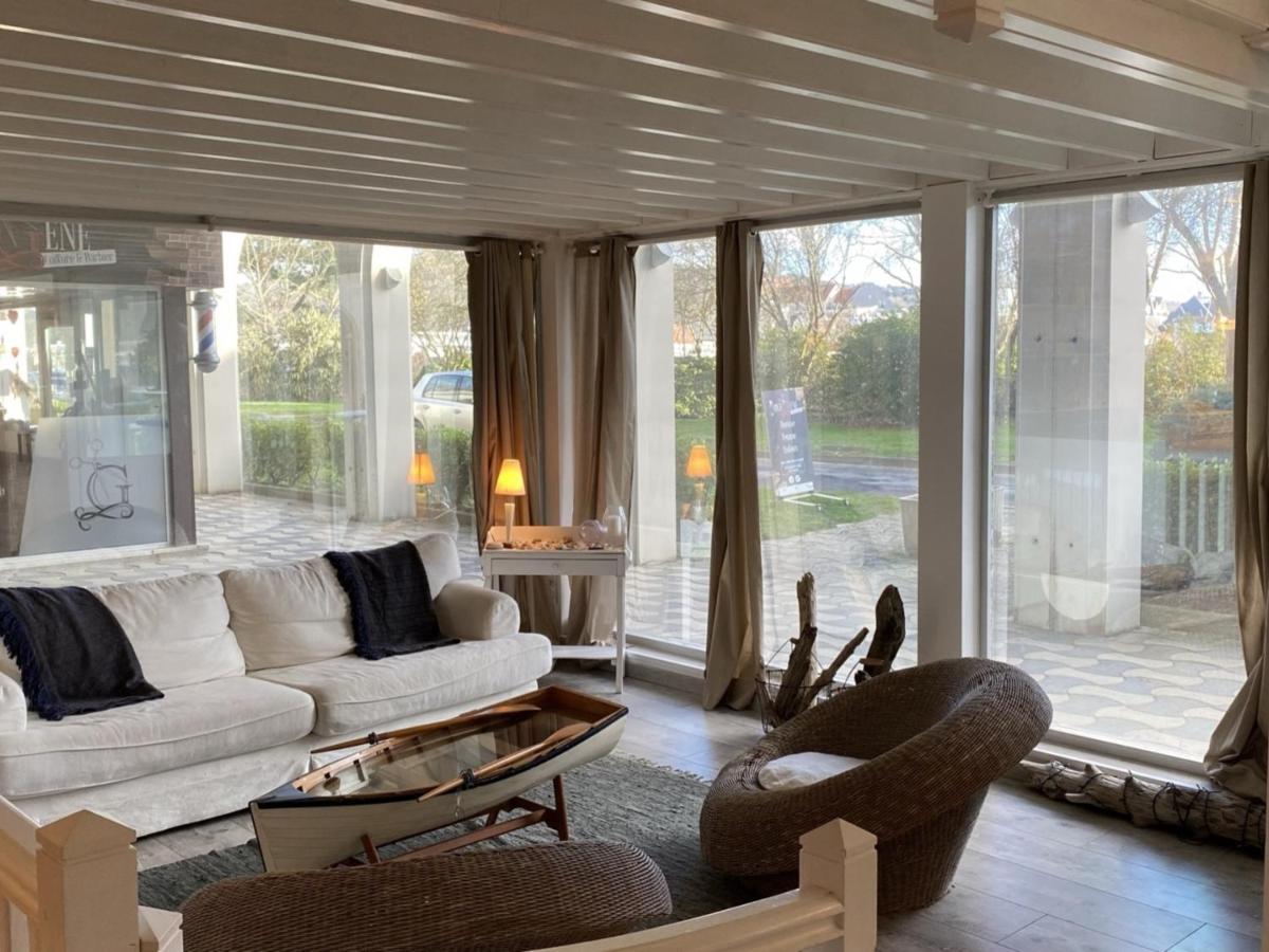 Grand Duplex En Front De Mer Avec 3 Chambres, Animaux Acceptes, Equipements Complets, Cabourg - Fr-1-487-321 Екстер'єр фото